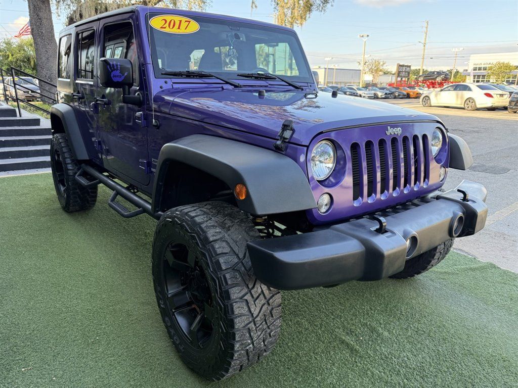 Used 2017 Jeep Wrangler Unlimited Sport w/ Quick Order Package 24S AWD/4WD image 3