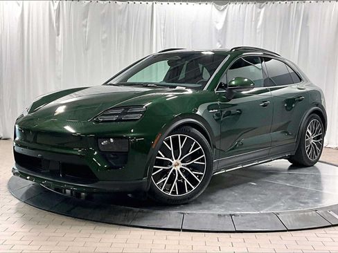 Used 2025 Porsche Macan 4 Electric AWD/4WD image 1