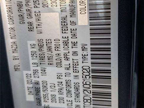 Certified 2022 MAZDA CX-9 Carbon Edition image 29