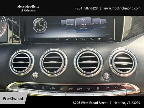 Used 2017 Mercedes-Benz S 63 AMG 4MATIC Cabriolet image 17