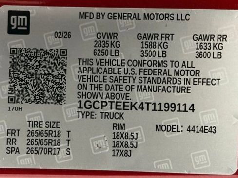 New 2026 Chevrolet Colorado Trail Boss image 43