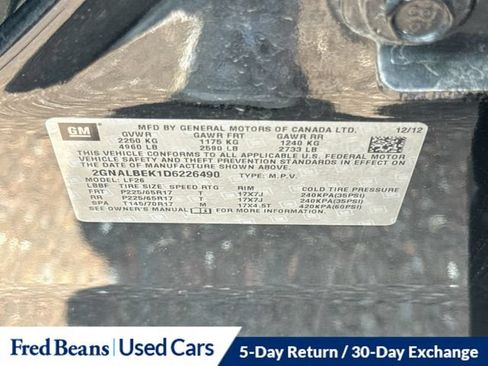 Used 2013 Chevrolet Equinox LS FWD image 25