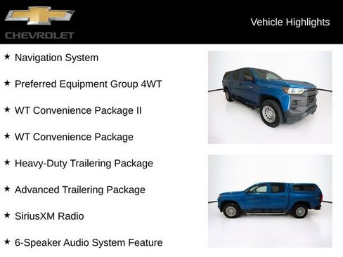Used 2023 Chevrolet Colorado W/T w/ Advanced Trailering Package AWD/4WD image 5