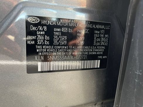 Used 2019 Hyundai Santa Fe FWD image 10