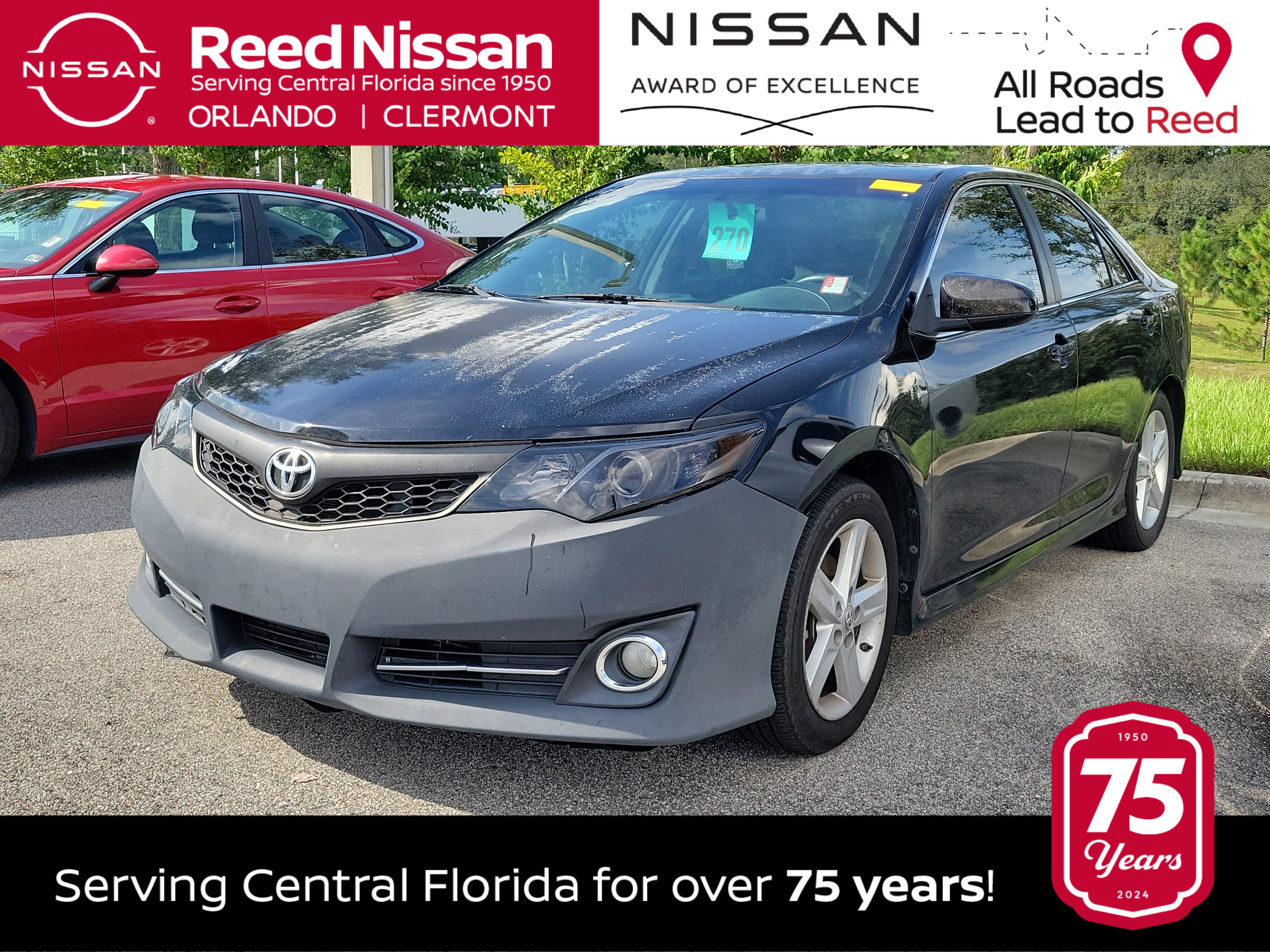 Used 2014 Toyota Camry SE FWD image 1