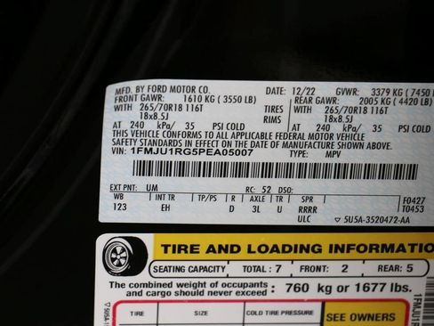 Certified 2023 Ford Expedition Timberline AWD/4WD image 36