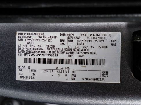 Used 2021 Ford F250 XLT w/ XLT Premium Package image 58