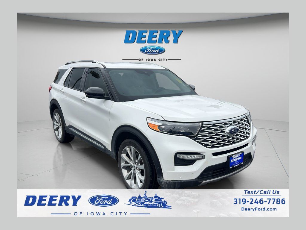 Used 2021 Ford Explorer Platinum w/ Equipment Group 601A AWD/4WD image 1