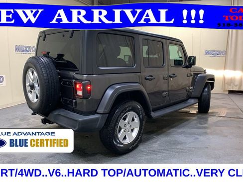 Used 2020 Jeep Wrangler Unlimited Sport S image 3