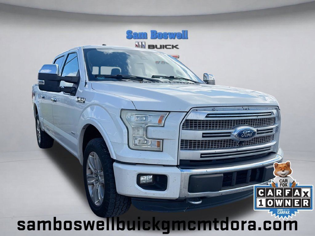 Used 2016 Ford F150 Platinum w/ Equipment Group 701A Luxury AWD/4WD image 1