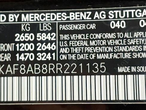 Certified 2024 Mercedes-Benz C 36 AMG S image 20