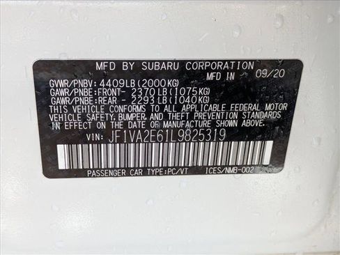 Used 2020 Subaru WRX STI image 24