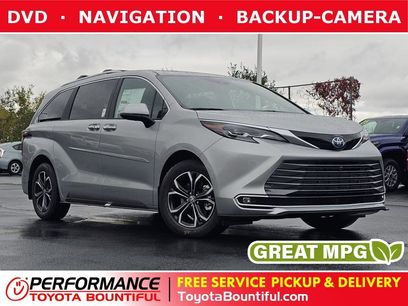 New 2025 Toyota Sienna Platinum