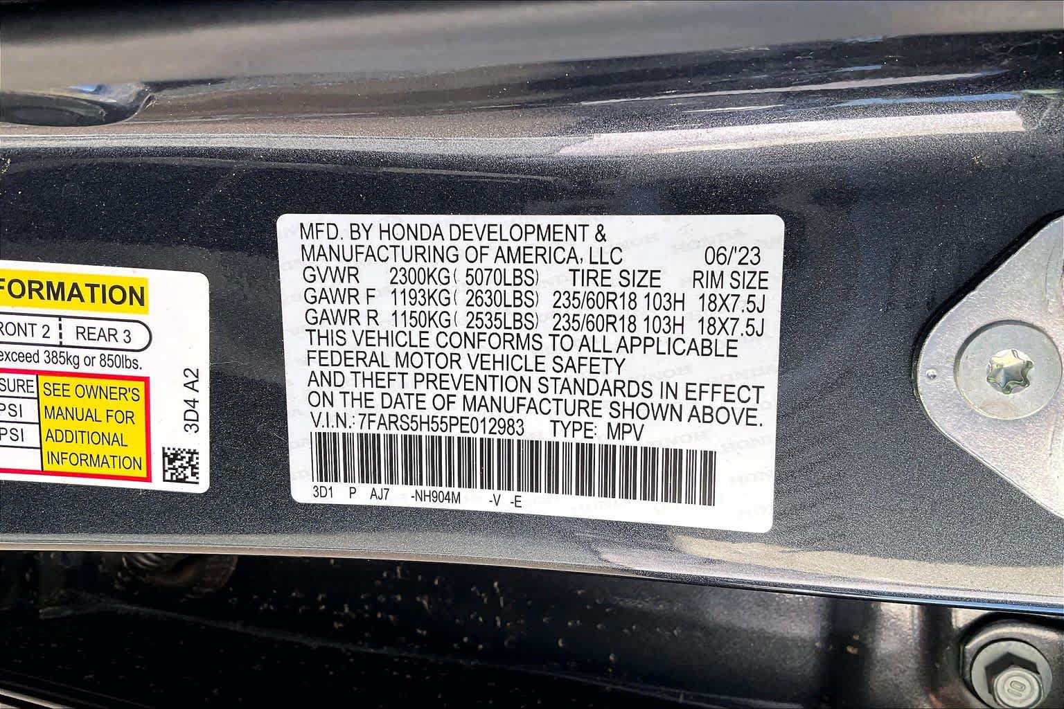 Used 2023 Honda CR-V Sport image 36