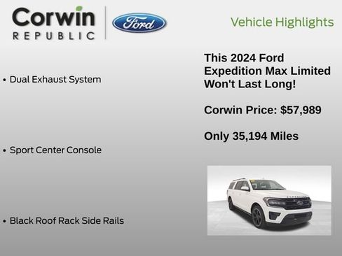 Certified 2024 Ford Expedition Max Limited image 34