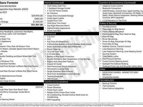 Certified 2025 Subaru Forester image 30