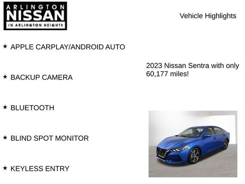 Certified 2023 Nissan Sentra SV image 7