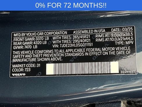 New 2025 Volvo EX90 Ultra image 21