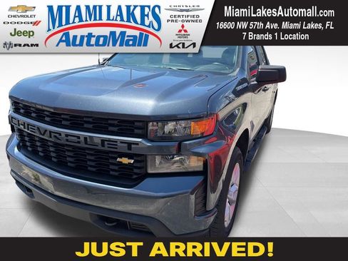 Used 2021 Chevrolet Silverado 1500 Custom RWD image 1
