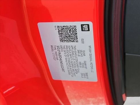Certified 2022 Chevrolet Corvette Stingray Coupe w/ Battery Protection Package RWD image 30