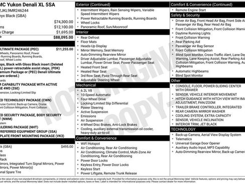 Used 2021 GMC Yukon XL Denali w/ Denali Ultimate Package image 19