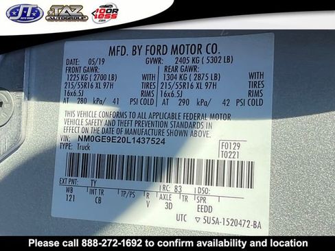 Used 2020 Ford Transit Connect XL image 16