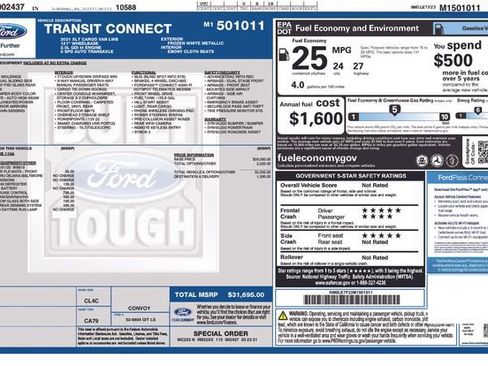 Used 2021 Ford Transit Connect XLT FWD image 10