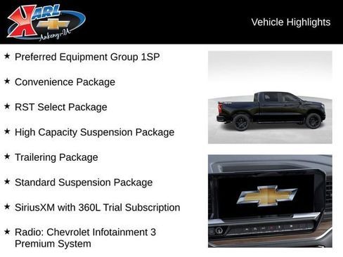 New 2026 Chevrolet Silverado 1500 RST w/ RST Select Package image 3