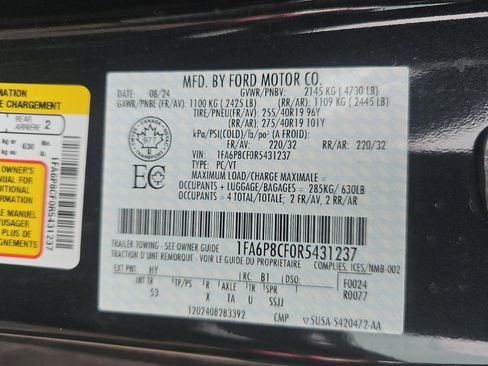 Used 2024 Ford Mustang GT Premium w/ GT Performance Package image 21