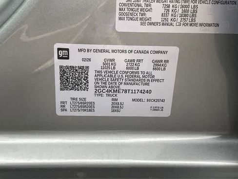 New 2026 Chevrolet Silverado 2500 Custom w/ Custom Value Package AWD/4WD image 24