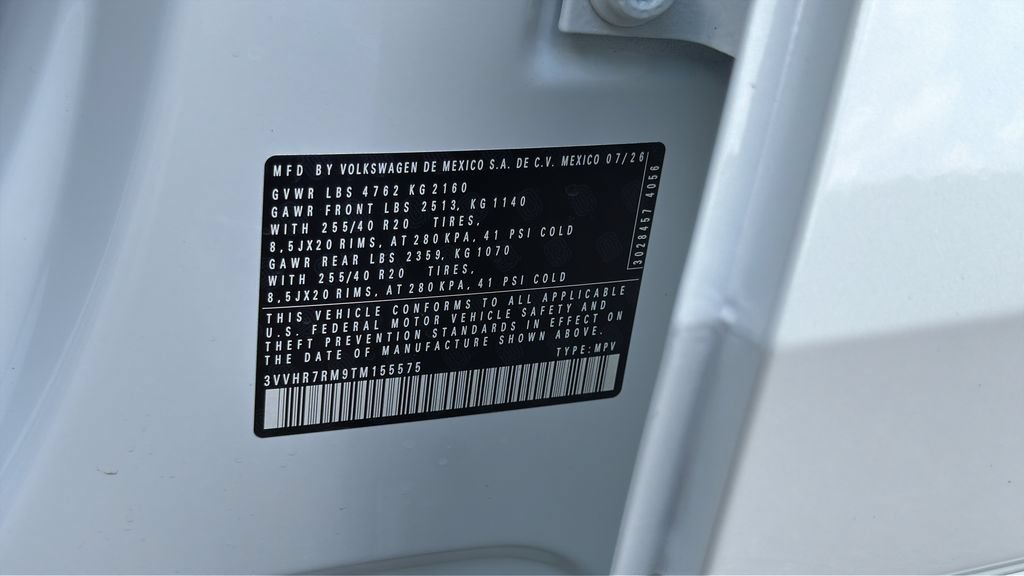 New 2026 Volkswagen Tiguan SE R-Line FWD image 26