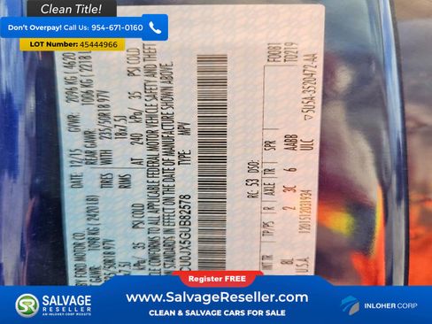 Used 2016 Ford Escape Titanium w/ Equipment Group 301A image 16