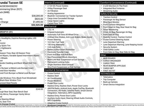 Certified 2025 Hyundai Tucson SE image 36