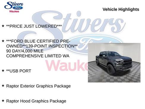 Used 2019 Ford F150 Raptor w/ Equipment Group 802A Luxury AWD/4WD image 9