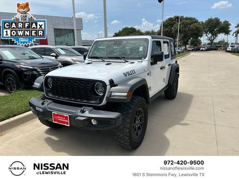 Used 2025 Jeep Wrangler Unlimited Sport AWD/4WD image 1