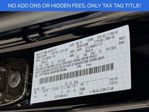 New 2025 Ford F150 XLT w/ Equipment Group 302A MID image 32