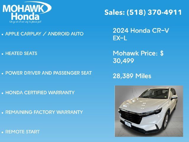 Certified 2024 Honda CR-V EX-L image 16
