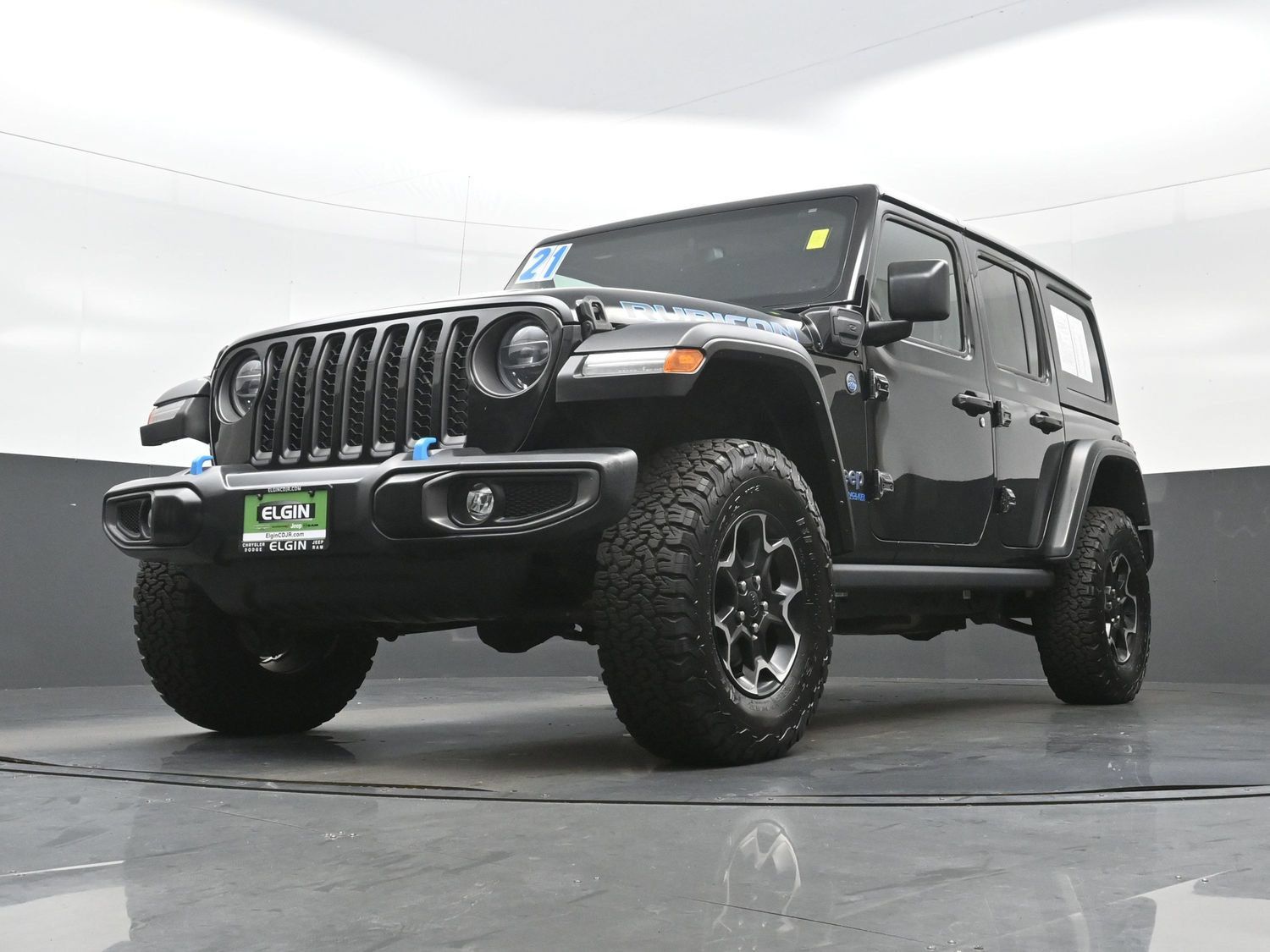 Used 2021 Jeep Wrangler Unlimited Rubicon 4xe w/ Cold Weather Group AWD/4WD image 27