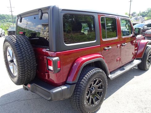 Used 2021 Jeep Wrangler Unlimited Sahara w/ Uconnect 4C Nav & Sound Group AWD/4WD image 6