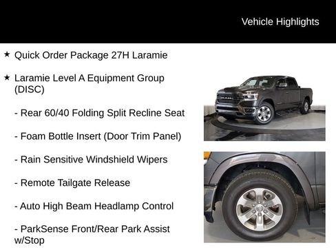 Used 2022 RAM 1500 Laramie AWD/4WD image 7