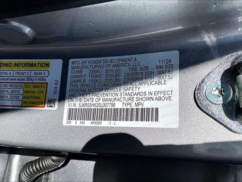 Certified 2025 Honda CR-V Sport image 14