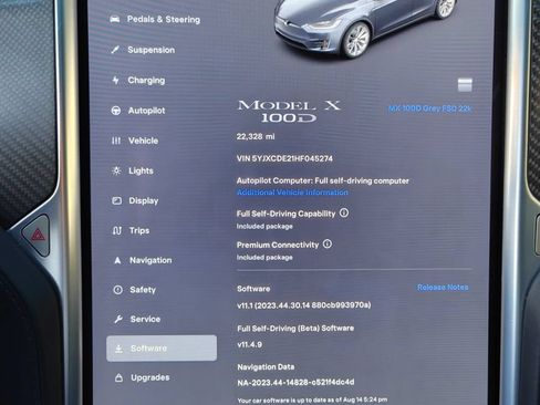 Used 2017 Tesla Model X 100D AWD/4WD image 25