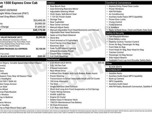 Used 2018 RAM 1500 Express w/ Express Value Package RWD image 3