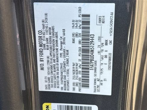 Used 2021 Ford Mustang Convertible w/ 2.3L High Performance Package image 40