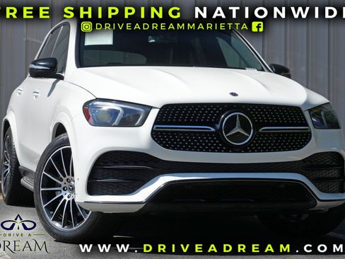 Used 2022 Mercedes-Benz GLE 450 4MATIC w/ AMG Line Exterior image 2