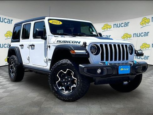 Used 2023 Jeep Wrangler Unlimited Rubicon 4xe w/ Cold Weather Group AWD/4WD image 1