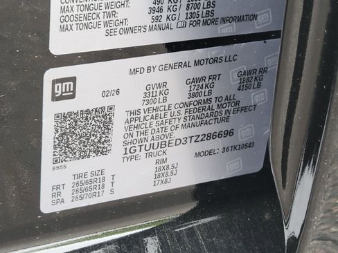 New 2026 GMC Sierra 1500 SLE w/ Preferred Package AWD/4WD image 14