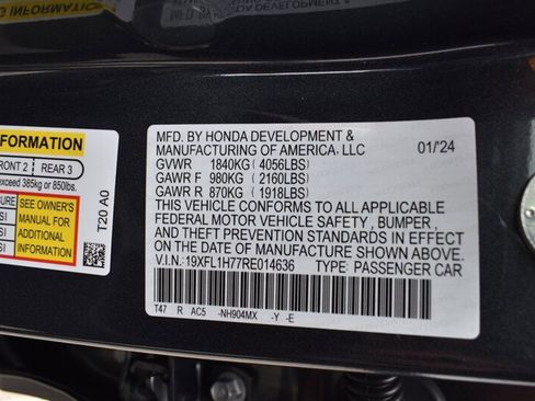 Used 2024 Honda Civic EX-L image 34