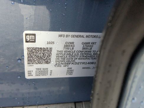 New 2026 Chevrolet Suburban Premier w/ Sun And Tow Package AWD/4WD image 16