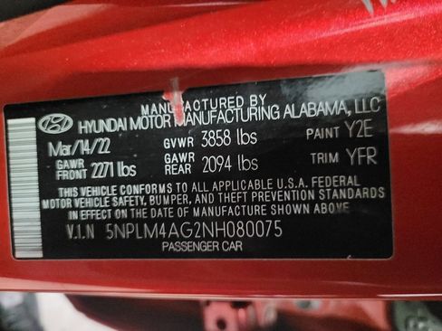 Used 2022 Hyundai Elantra SEL w/ Cargo Package image 33